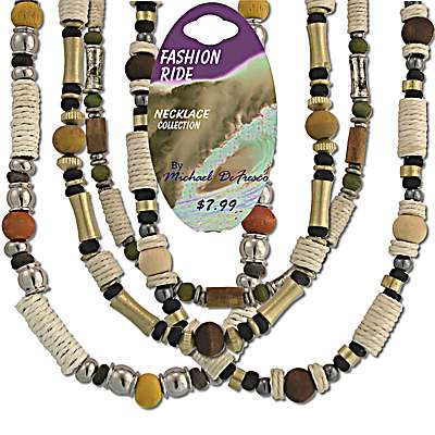 Charms Wholesale on Wholesale Jewelry Hemp Wrapped Tube Beads With Assorted Natural Beads
