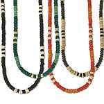 MULTI COLOR HEISHE COCO BEAD CHOKERS