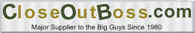 Closeout Merchandise liquidations