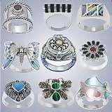 Wholesale .925 Sterling Silver Semi Precious