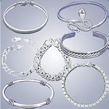 .925 Silver Wholesale Bracelets