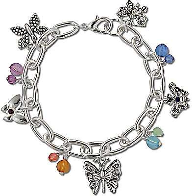 Butterfly Charm Bracelet