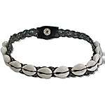 12 COWRY SHELLS BRAIDED LEATHER COLLAR