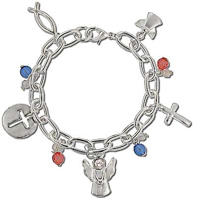 Cross Charm Bracelet