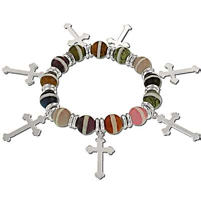 Cross Charm Bracelet