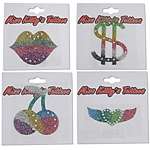 MISS KITTYs GLITTER CRYSTAL ICON TATTOOS