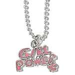 Girl Power Ball Chain Necklace