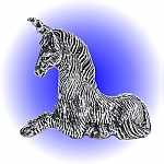 RESTING UNICORN FIGURINE