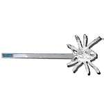 TARANTULA 5 STONE CRYSTAL BOBBY PIN