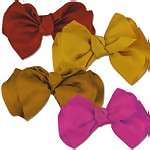 GROSGRAIN FABRIC HAIR BOWS