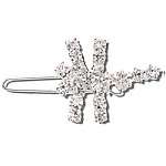 DRAGONFLY 19 STONE CRYSTAL HAIR PIN