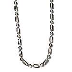 BALL & BAR BEAD CHAIN NECKLACE