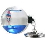 Surfer Bubble Key Chain