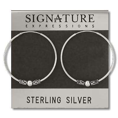 Wholesale Silver Hoops