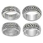 Sterling Silver Spinner Bands wholesale