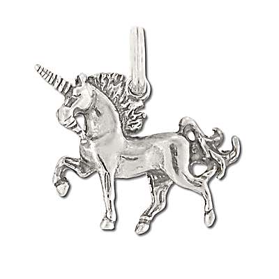#287-602--Colgante Fantasa de Unicornio de Plata venta al por mayor