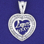 Sterling Silver Mother Pendant