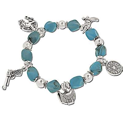 Turquoise Charm Bracelet