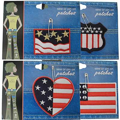 Wholesale Clothing  on Wholesale American Usa Patriotic Fashion Accessories Patches