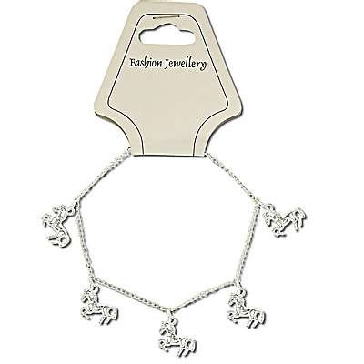 Horse Dangle Charm Bracelet