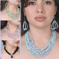 Wholesale Glase beed Bead Jewelry sets